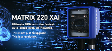 Matrix 220 XAI: O melhor leitor DPM com a configuração automática mais rápida de sempre, impulsionado por IA